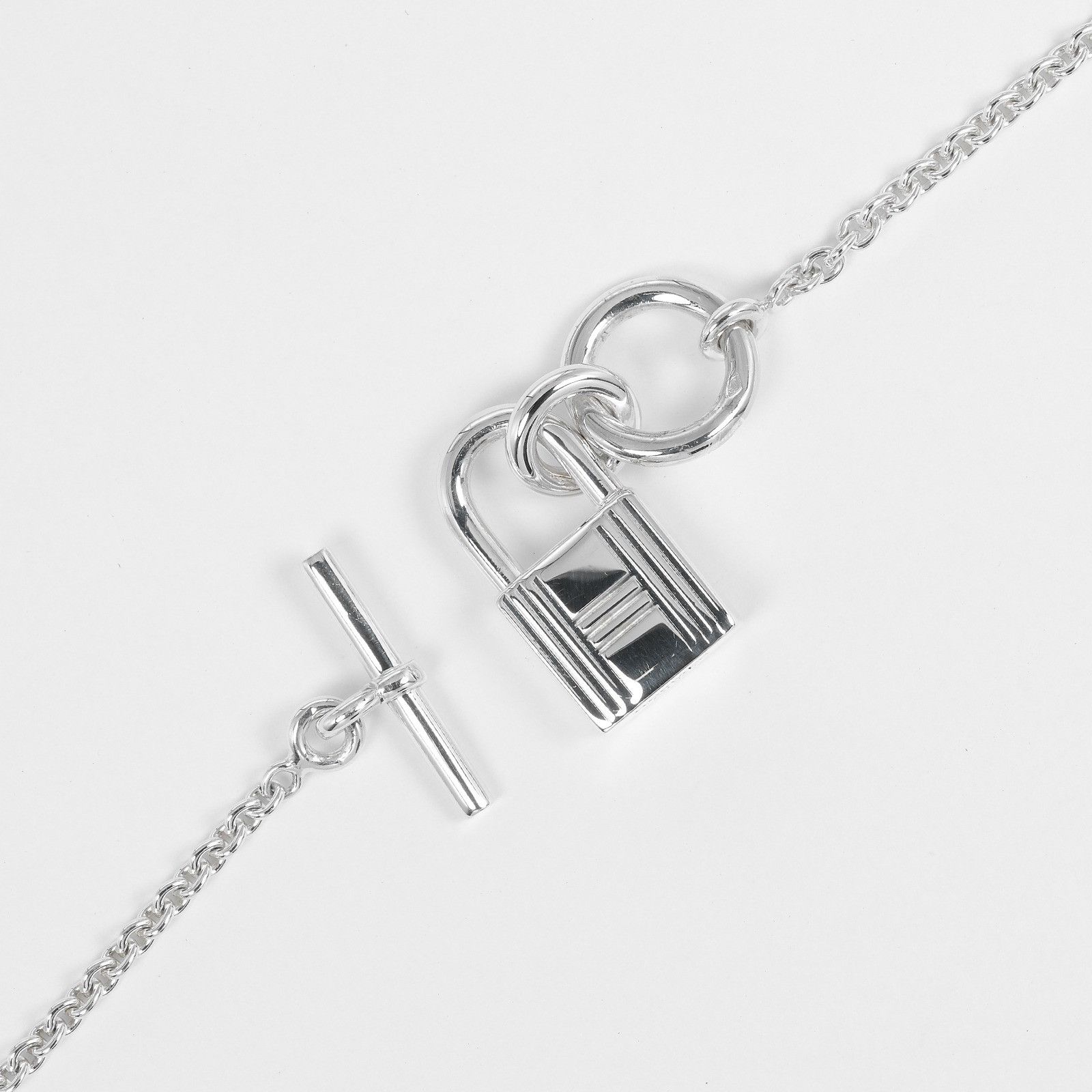 Hermes Hermes Hermès Cadena Amulette Silver 925 Necklace Metal Necklace DUTY FREE for USA Size ONE SIZE - 6 Thumbnail