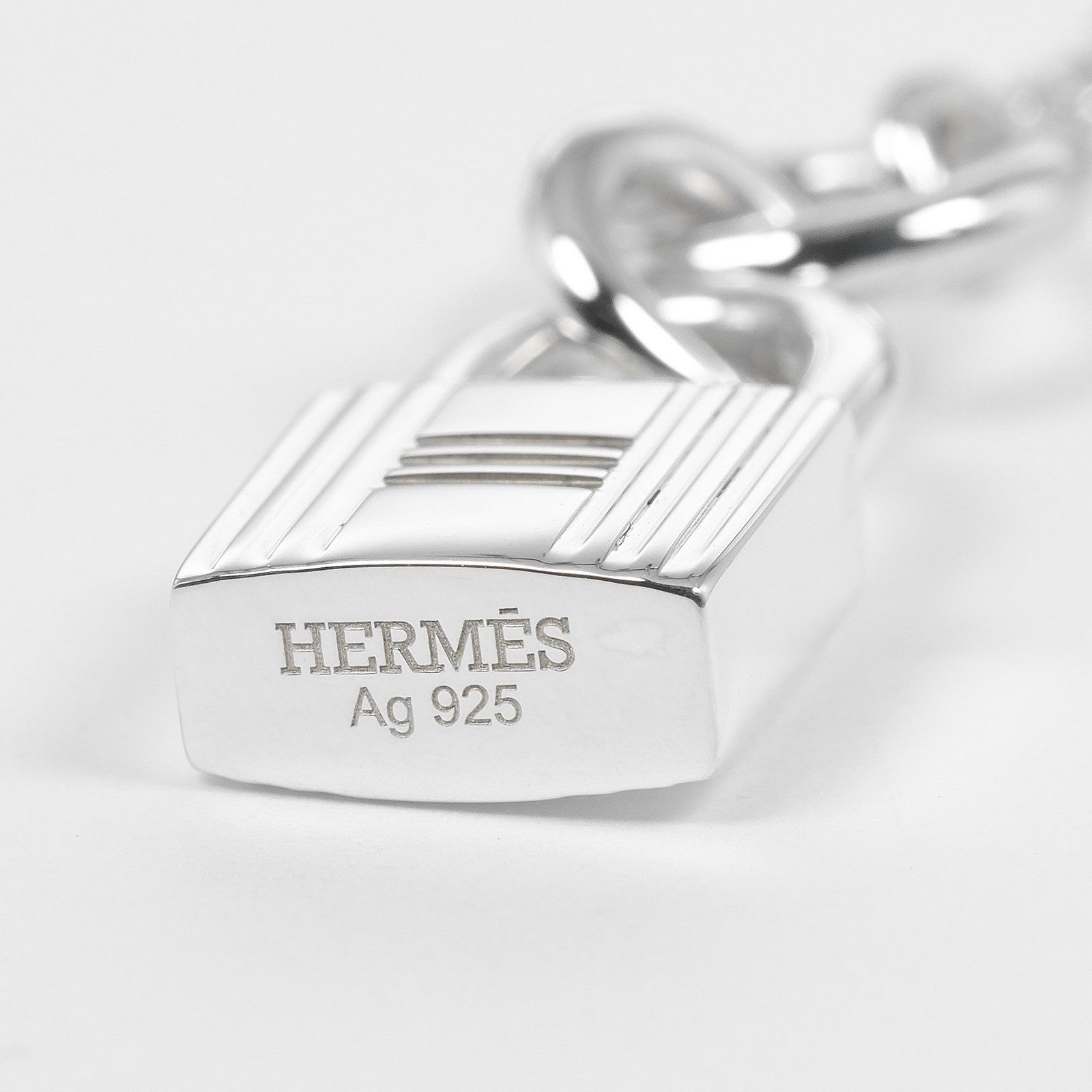 Hermes Hermes Hermès Cadena Amulette Silver 925 Necklace Metal Necklace DUTY FREE for USA Size ONE SIZE - 4 Thumbnail