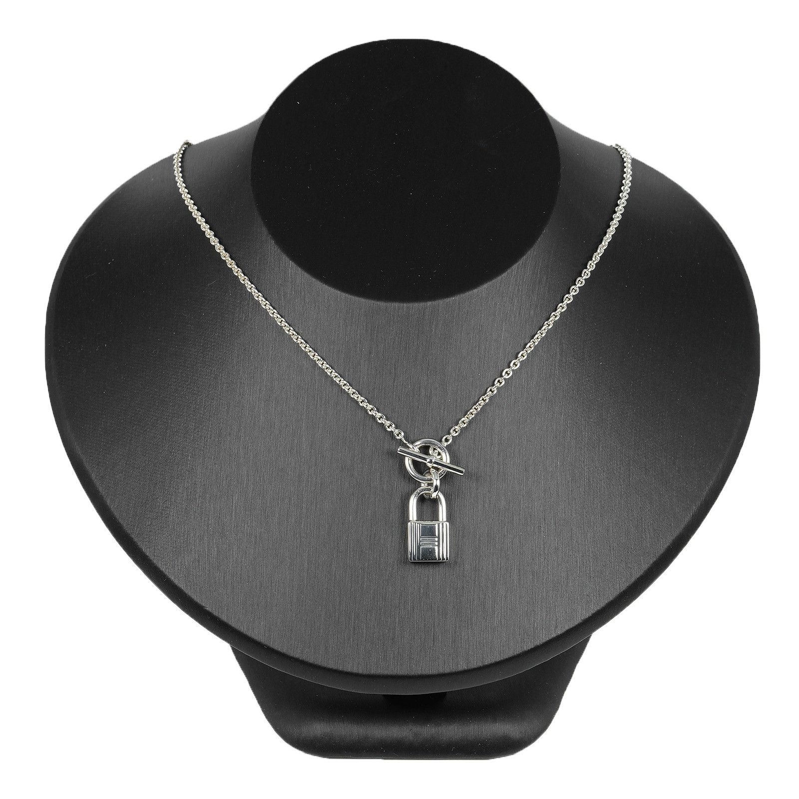 Hermes Hermes Hermès Cadena Amulette Silver 925 Necklace Metal Necklace DUTY FREE for USA Size ONE SIZE - 2 Thumbnail