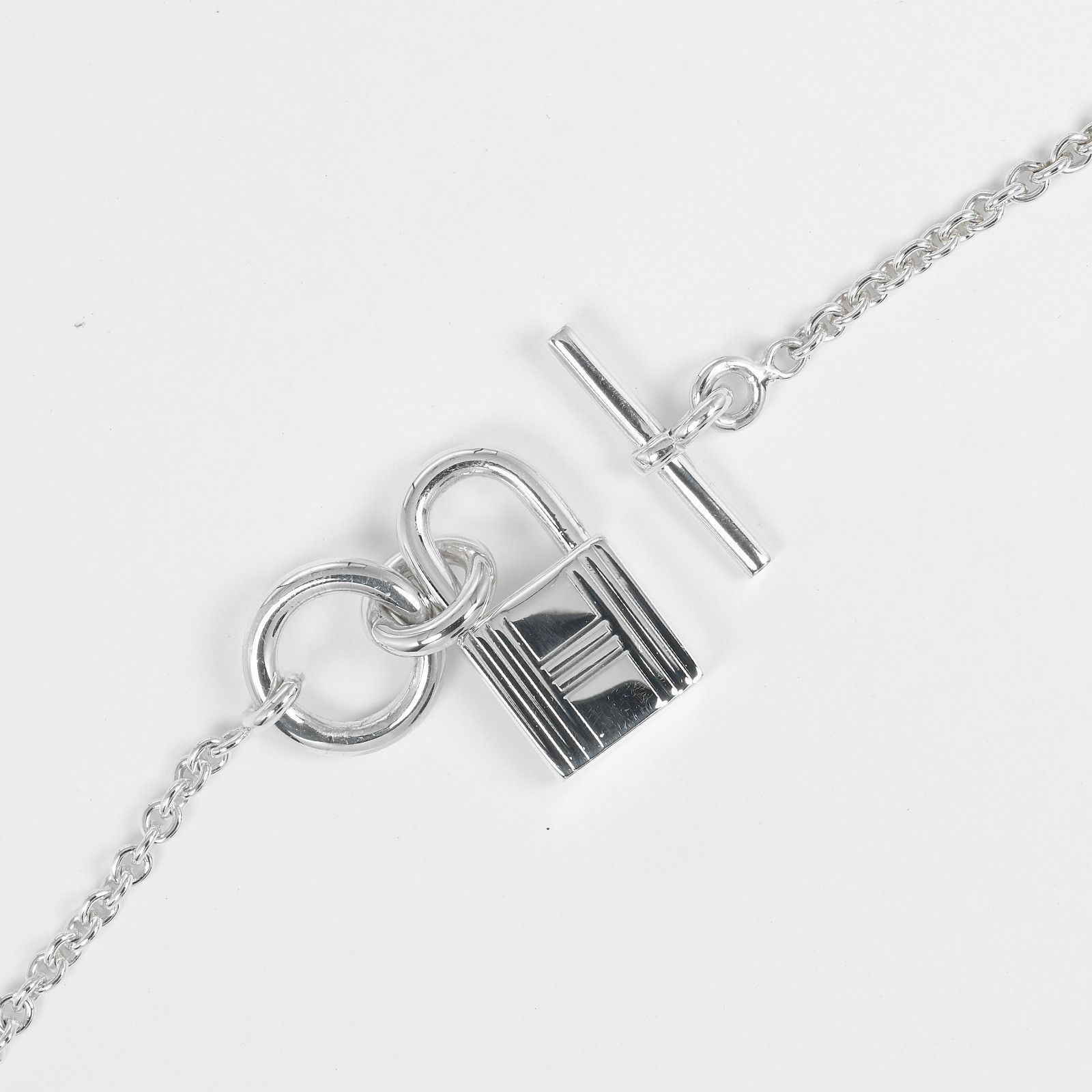 Hermes Hermes Hermès Cadena Amulette Silver 925 Necklace Metal Necklace DUTY FREE for USA Size ONE SIZE - 7 Thumbnail