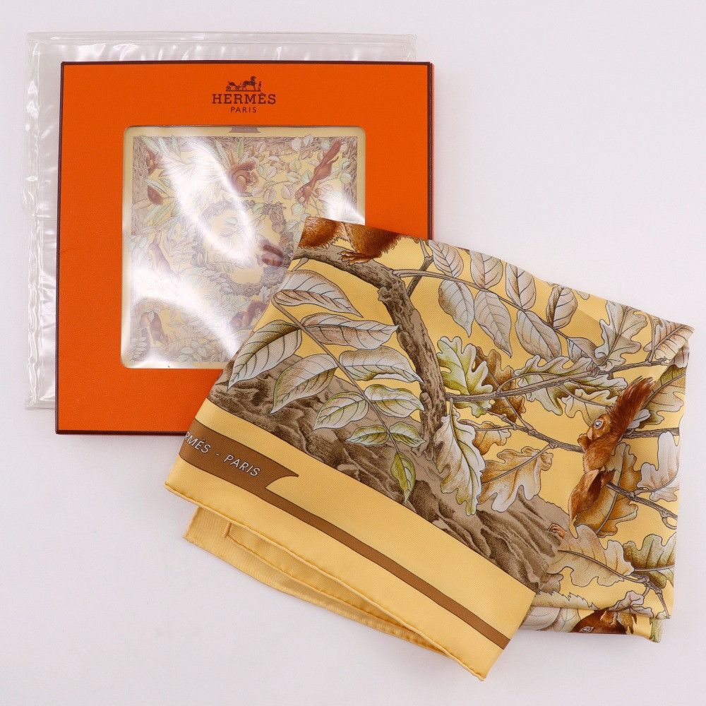 Hermes Hermes Hermes Carre90 CASSE NOISETTE Silk Scarf Others Scarf DUTY FREE for USA Size ONE SIZE - 9 Thumbnail