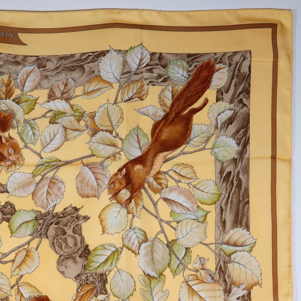 Hermes Hermes Hermes Carre90 CASSE NOISETTE Silk Scarf Others Scarf DUTY FREE for USA Size ONE SIZE - 3 Thumbnail