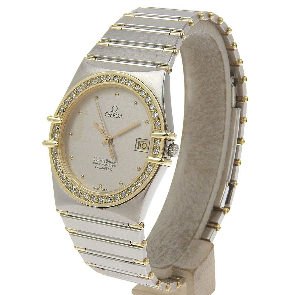 Omega Omega Omega Constellation Stainless Steel Watch Metal Quartz DUTY FREE for USA Size ONE SIZE - 2 Thumbnail