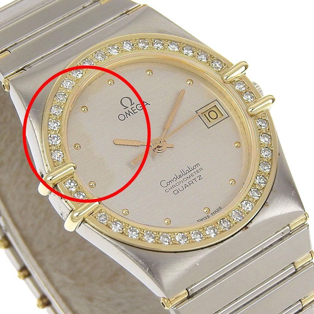 Omega Omega Omega Constellation Stainless Steel Watch Metal Quartz DUTY FREE for USA Size ONE SIZE - 3 Thumbnail