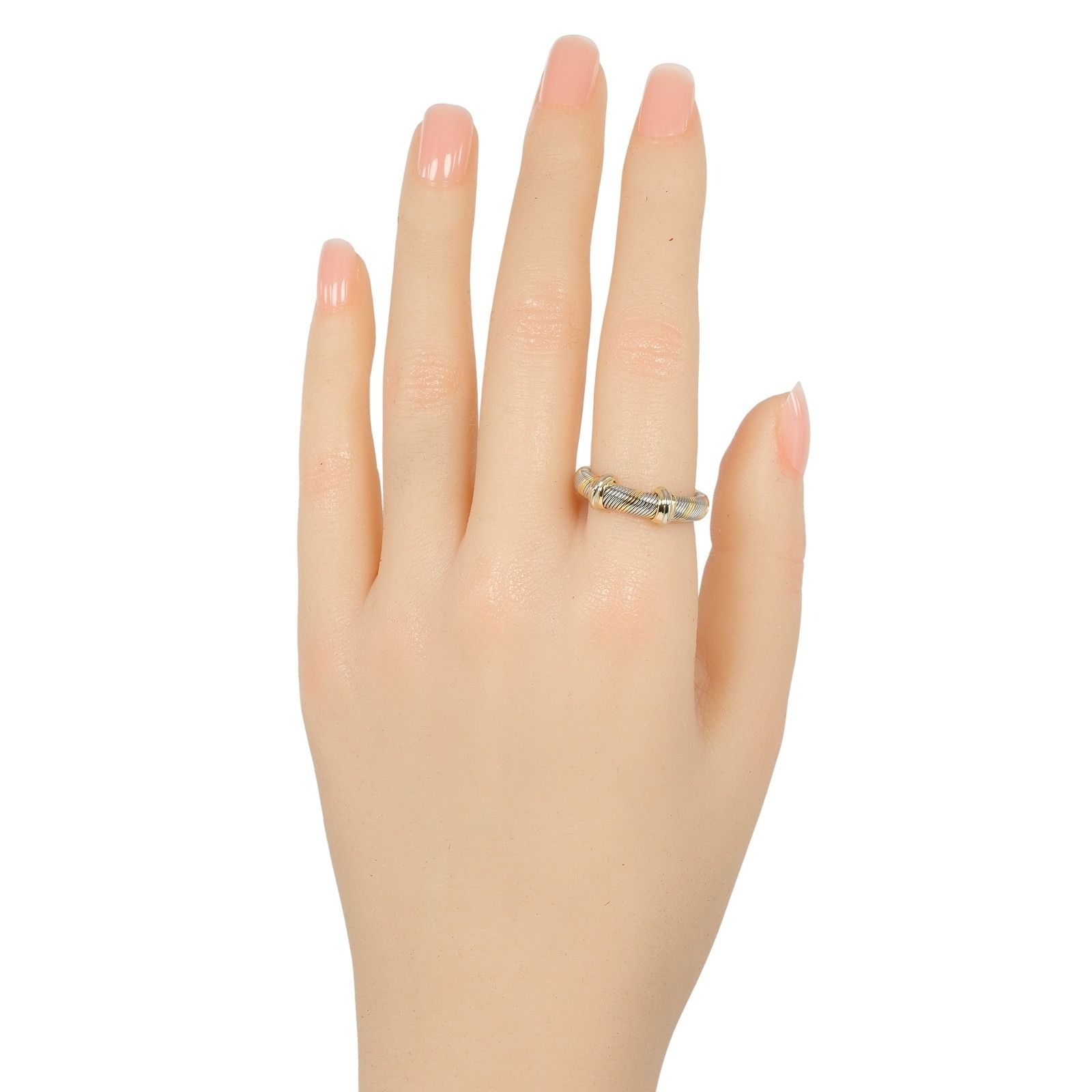 Cartier Cartier Cartier Allure Célère Au750 Stainless Steel Ring Size 11.5 Metal Ring DUTY FREE for USA Size ONE SIZE - 2 Thumbnail