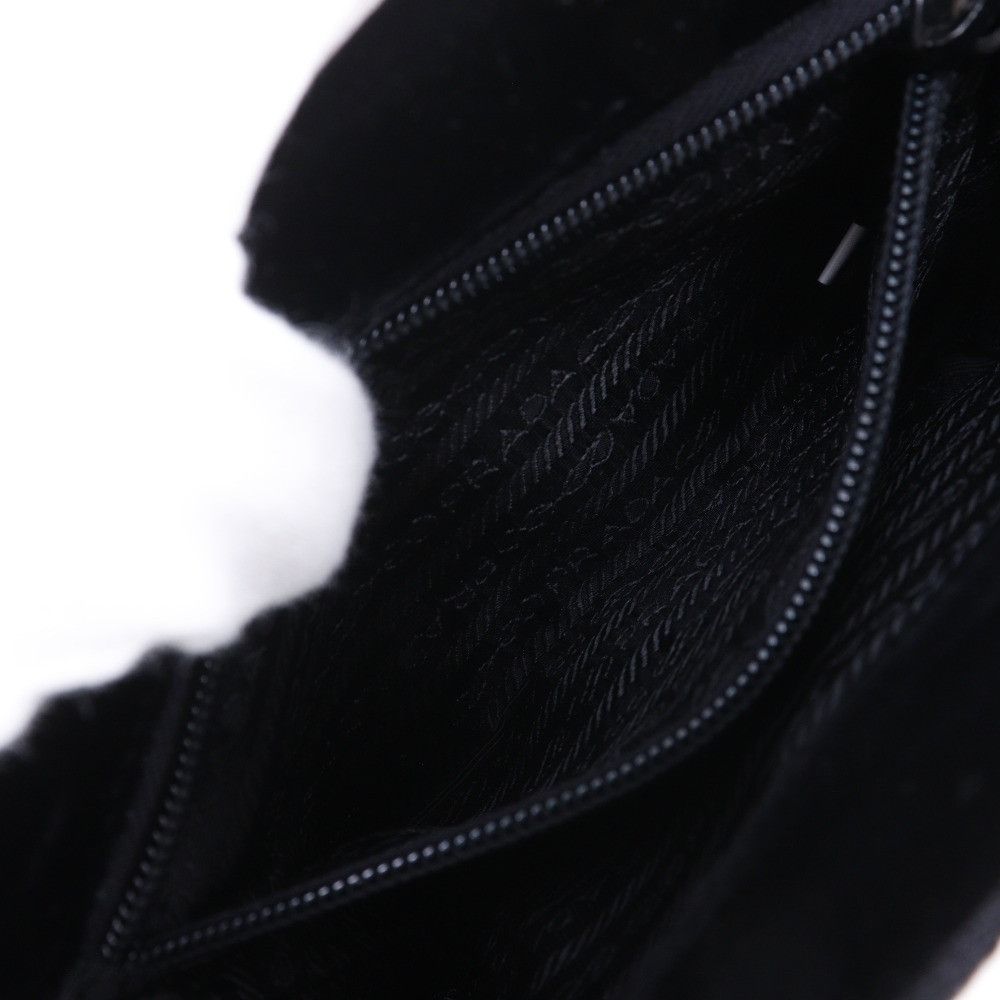 Prada Prada Prada Vintage Velour Handbag Suede Handbag DUTY FREE for USA Size ONE SIZE - 7 Thumbnail