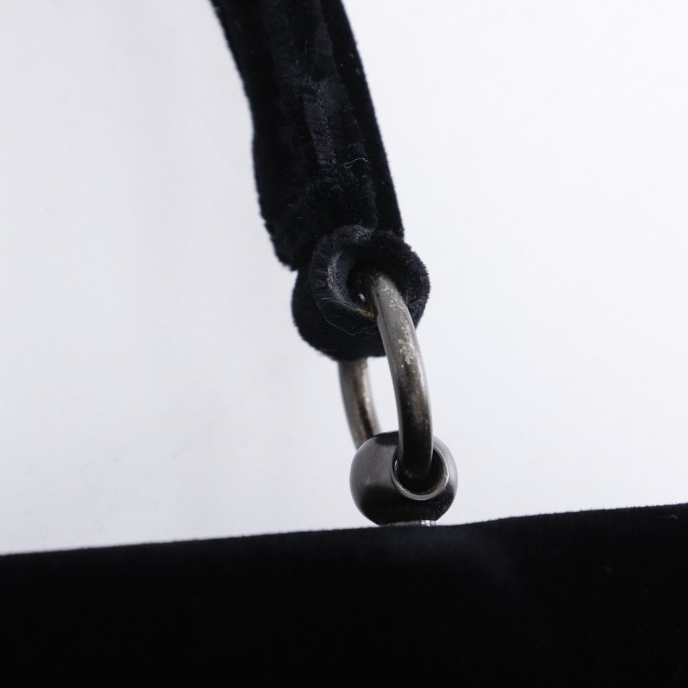 Prada Prada Prada Vintage Velour Handbag Suede Handbag DUTY FREE for USA Size ONE SIZE - 13 Thumbnail