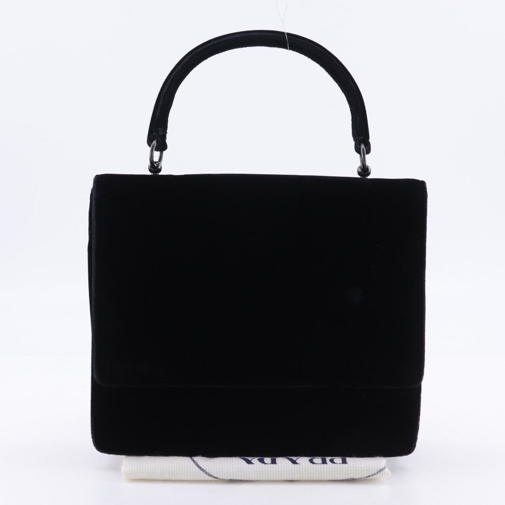 Prada Prada Prada Vintage Velour Handbag Suede Handbag DUTY FREE for USA Size ONE SIZE - 20 Thumbnail