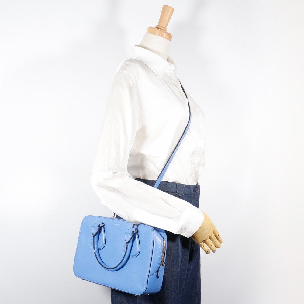Bally Bally Bally BOND SM Calf 2way Bag Leather Handbag DUTY FREE for USA Size ONE SIZE - 19 Thumbnail