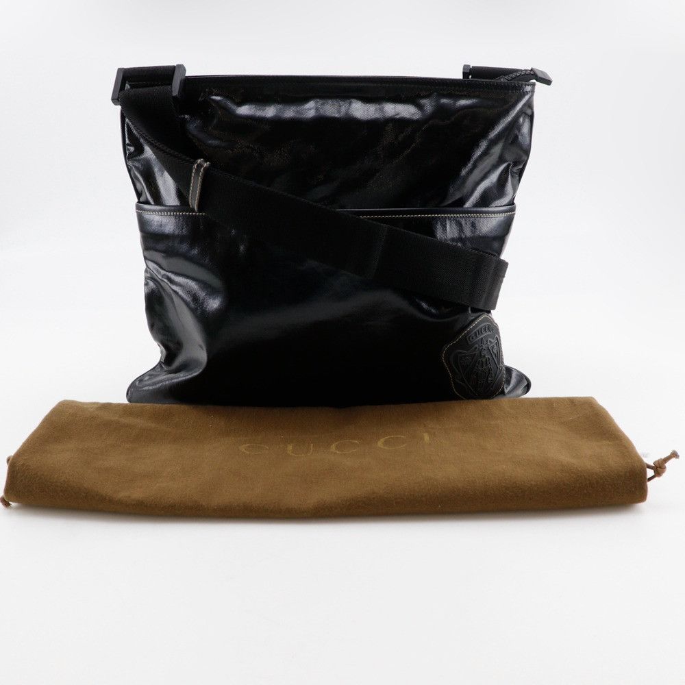 Gucci Gucci Gucci Crest Emblem PVC Shoulder Bag Others Crossbody Bag 181093 DUTY FREE for USA Size ONE SIZE - 14 Thumbnail