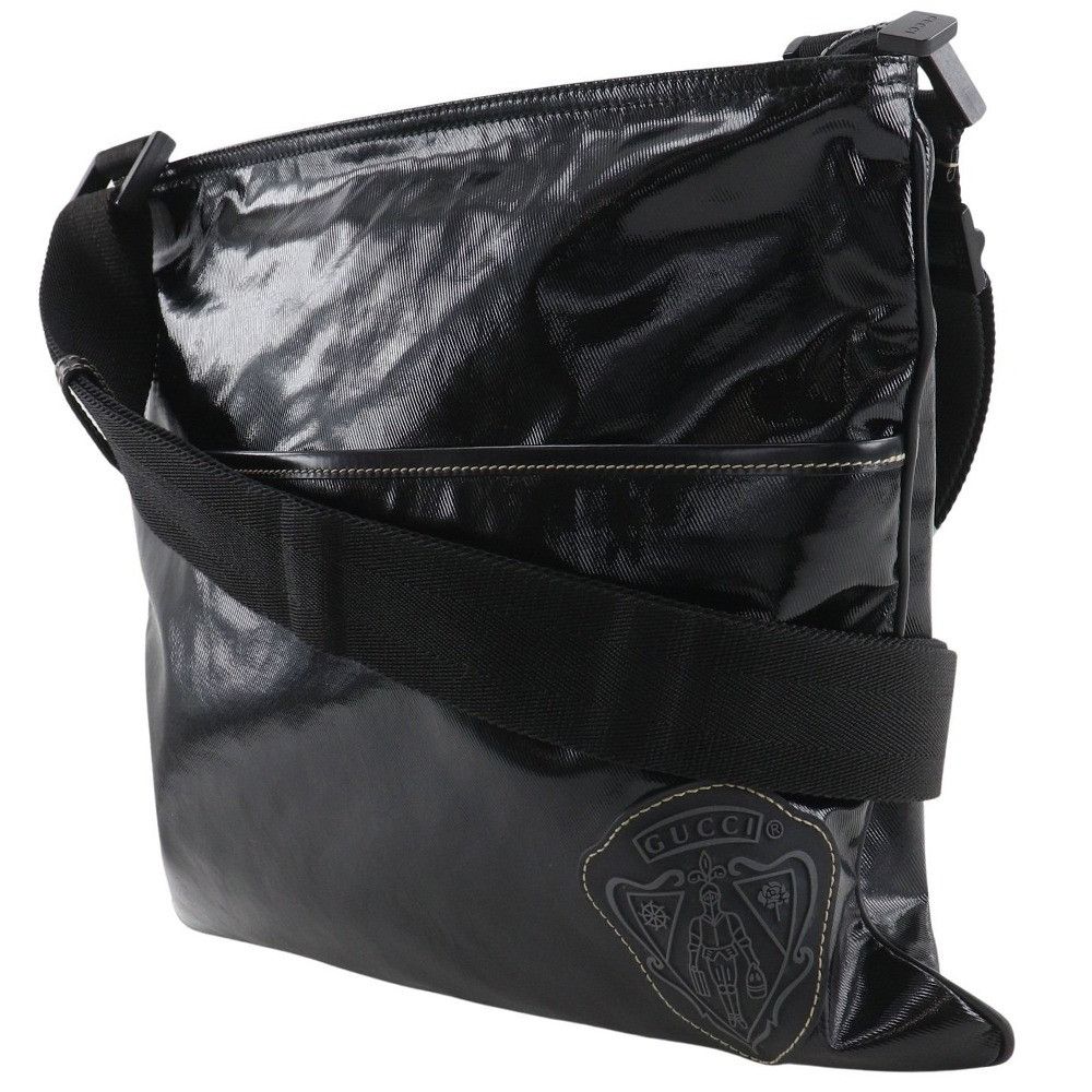 Gucci Gucci Gucci Crest Emblem PVC Shoulder Bag Others Crossbody Bag 181093 DUTY FREE for USA Size ONE SIZE - 2 Thumbnail