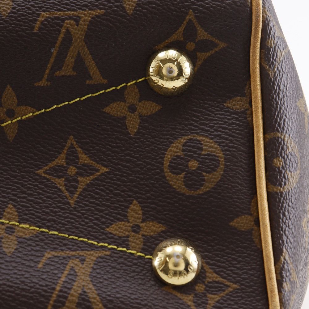 Louis Vuitton Louis Vuitton Louis Vuitton Tivoli PM Monogram Handbag Canvas Handbag M40143 DUTY FREE for USA Size ONE SIZE - 14 Thumbnail