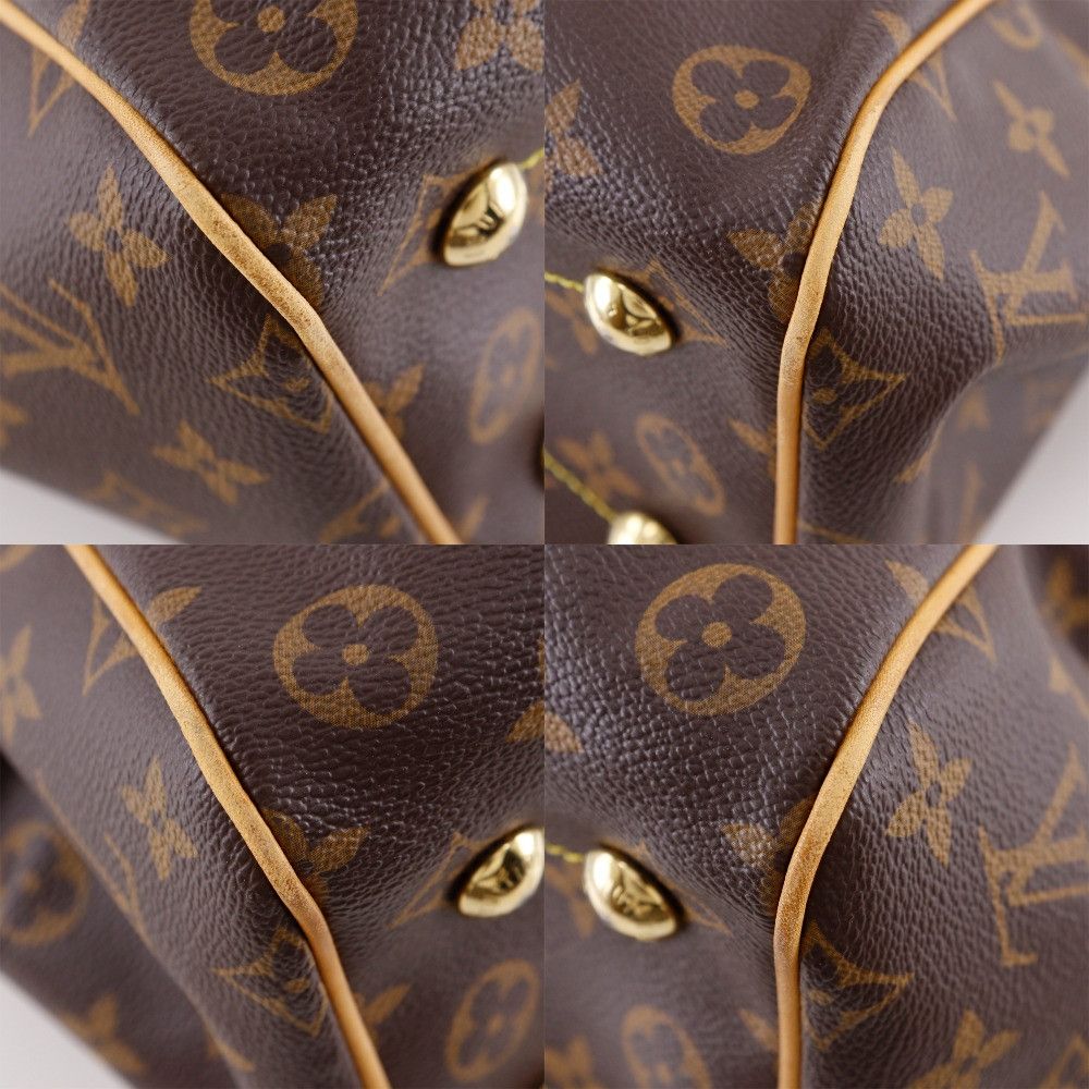 Louis Vuitton Louis Vuitton Louis Vuitton Tivoli PM Monogram Handbag Canvas Handbag M40143 DUTY FREE for USA Size ONE SIZE - 4 Thumbnail
