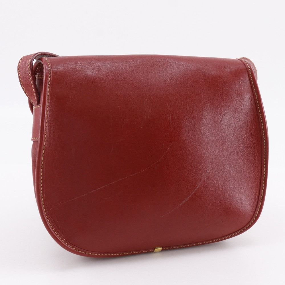 Gucci Gucci Gucci Interlocking G Calf Shoulder Bag Leather Shoulder Bag 001.904.1059 DUTY FREE for USA Size ONE SIZE - 3 Thumbnail