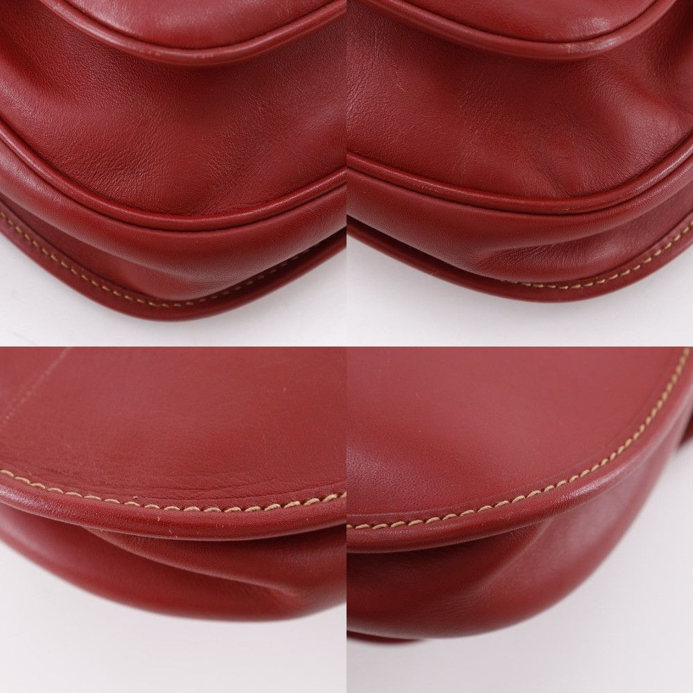 Gucci Gucci Gucci Interlocking G Calf Shoulder Bag Leather Shoulder Bag 001.904.1059 DUTY FREE for USA Size ONE SIZE - 4 Thumbnail