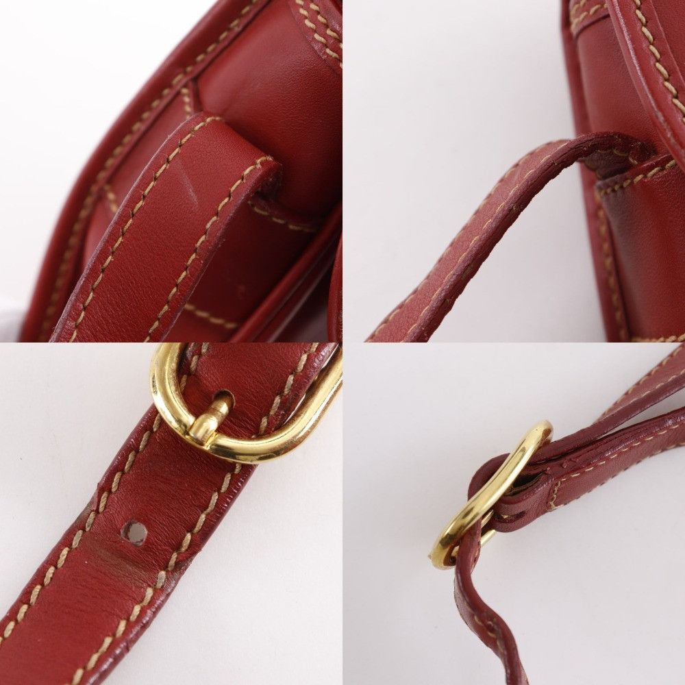 Gucci Gucci Gucci Interlocking G Calf Shoulder Bag Leather Shoulder Bag 001.904.1059 DUTY FREE for USA Size ONE SIZE - 17 Thumbnail