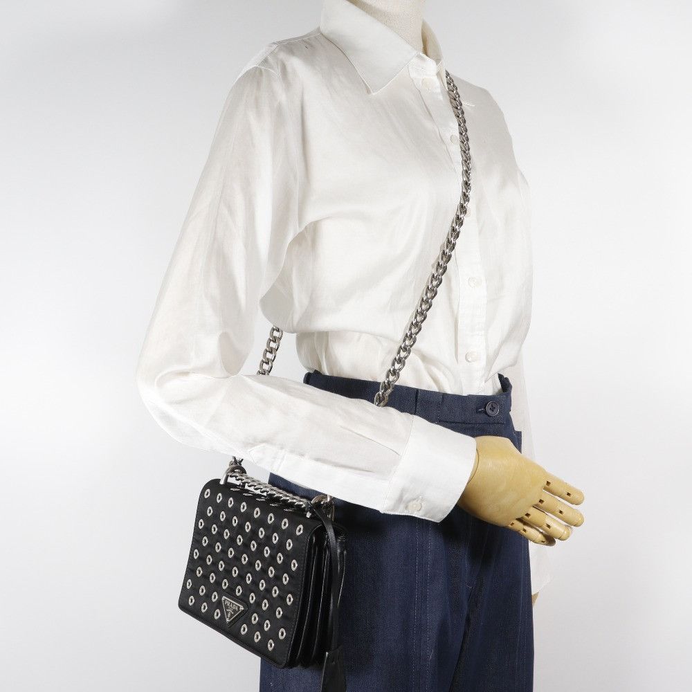 Prada Prada Prada Punching Nylon 2way Shoulder Bag Others Shoulder Bag DUTY FREE for USA Size ONE SIZE - 16 Thumbnail
