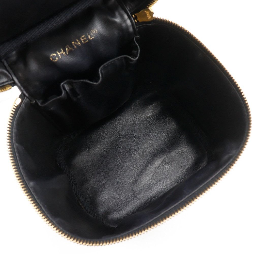 Chanel Chanel Chanel Vanity Caviar Skin Pouch Leather Vanity Bag A01998 DUTY FREE for USA Size ONE SIZE - 7 Thumbnail