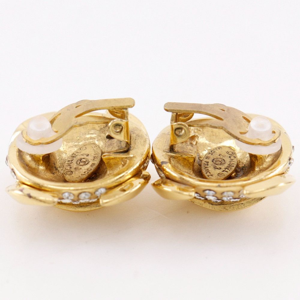 Chanel Chanel Chanel Coco Mark Earrings Metal Earrings DUTY FREE for USA Size ONE SIZE - 5 Thumbnail