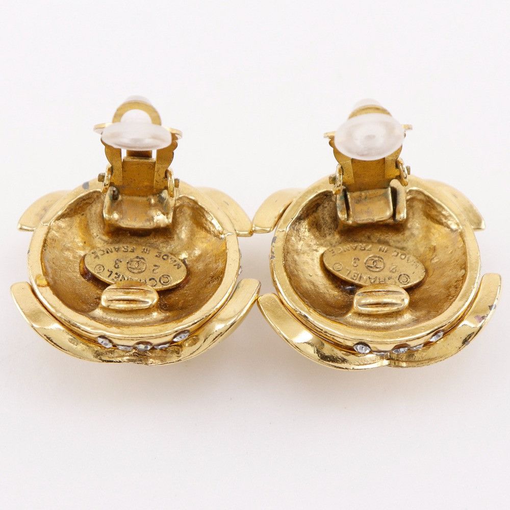 Chanel Chanel Chanel Coco Mark Earrings Metal Earrings DUTY FREE for USA Size ONE SIZE - 4 Thumbnail