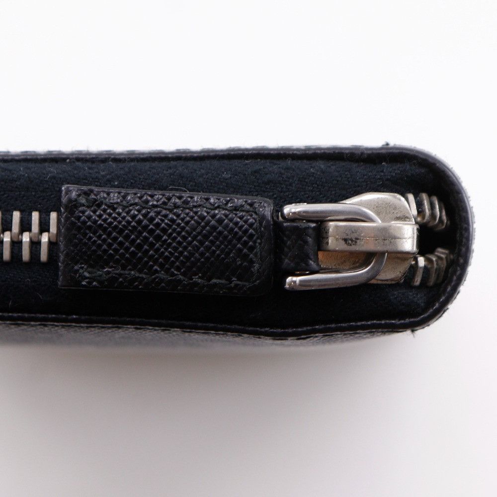 Prada Prada Prada Organizer Saffiano Long Wallet Leather Long Wallet 2ML220 DUTY FREE for USA Size ONE SIZE - 15 Thumbnail
