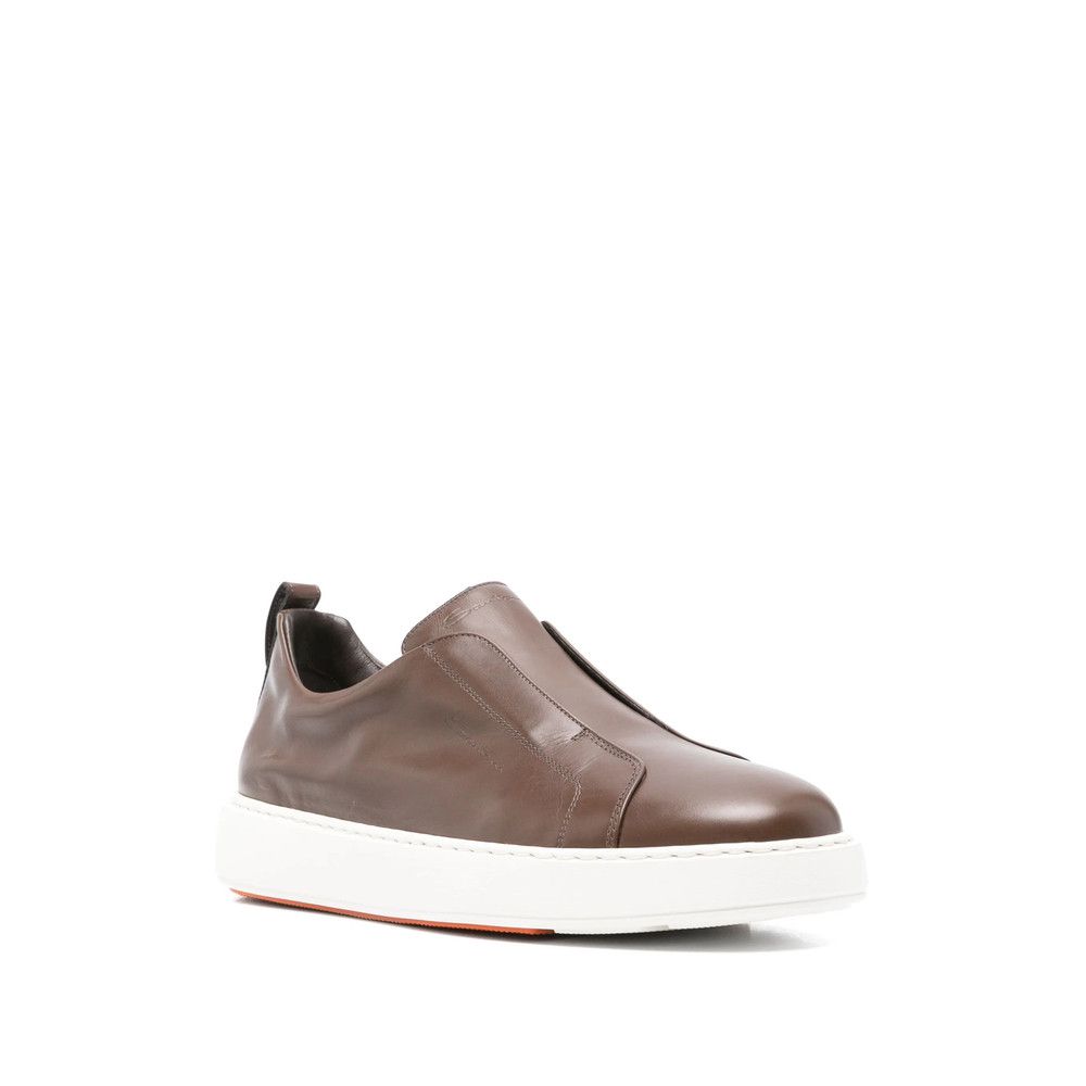 Santoni Santoni BROWN Trainers - Low-Tops Size US 12 / EU 45 - 4 Thumbnail