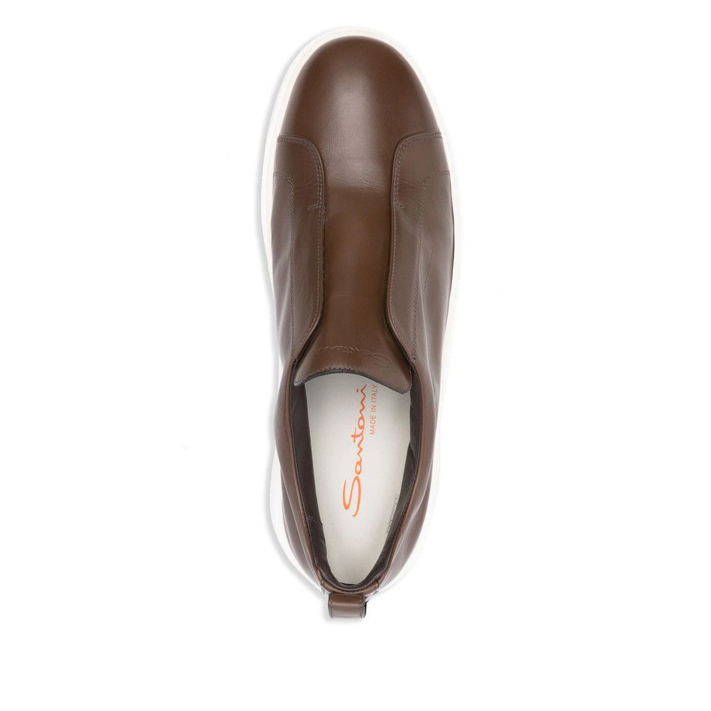 Santoni Santoni BROWN Trainers - Low-Tops Size US 9.5 / EU 42-43 - 3 Thumbnail