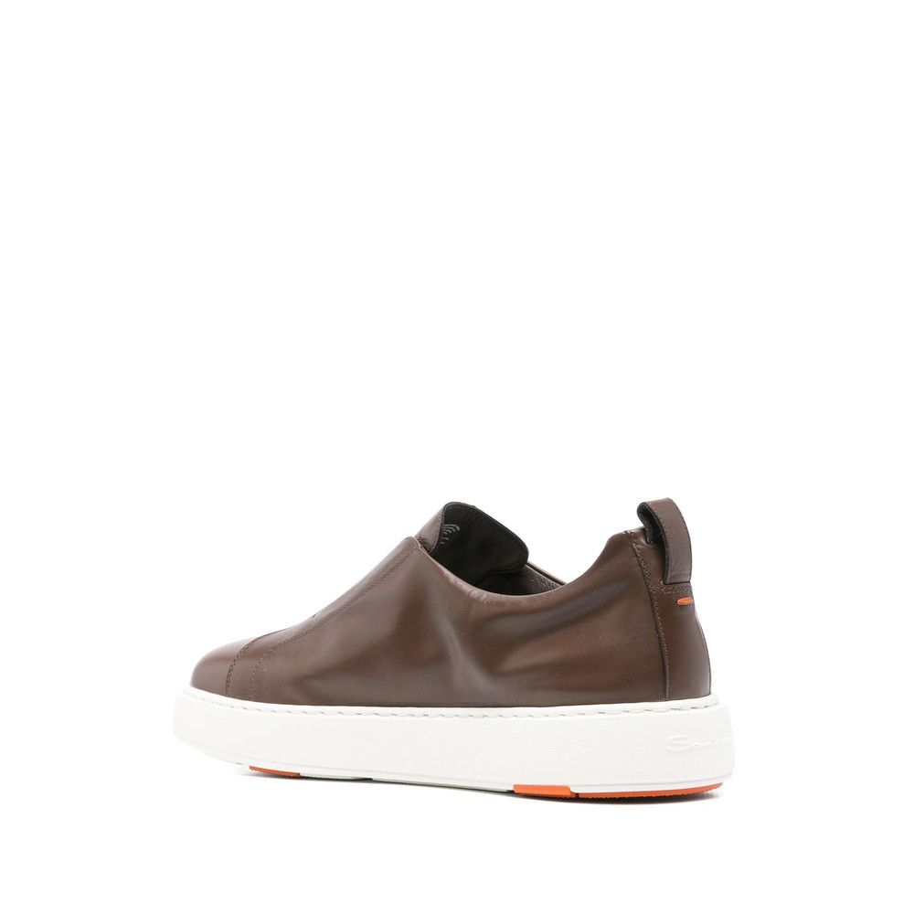Santoni Santoni BROWN Trainers - Low-Tops Size US 9.5 / EU 42-43 - 2 Thumbnail