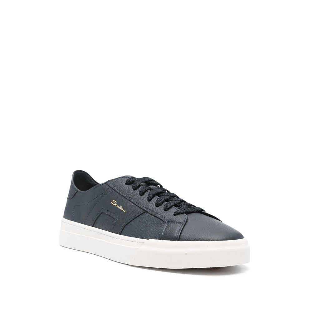 Santoni Santoni BLUE Trainers - Low-Tops Size US 12 / EU 45 - 4 Thumbnail