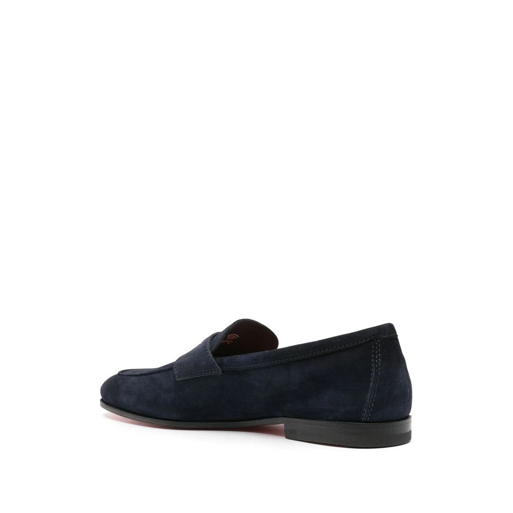 Santoni Santoni BLUE Loafers Size US 9 / EU 42 - 4 Thumbnail