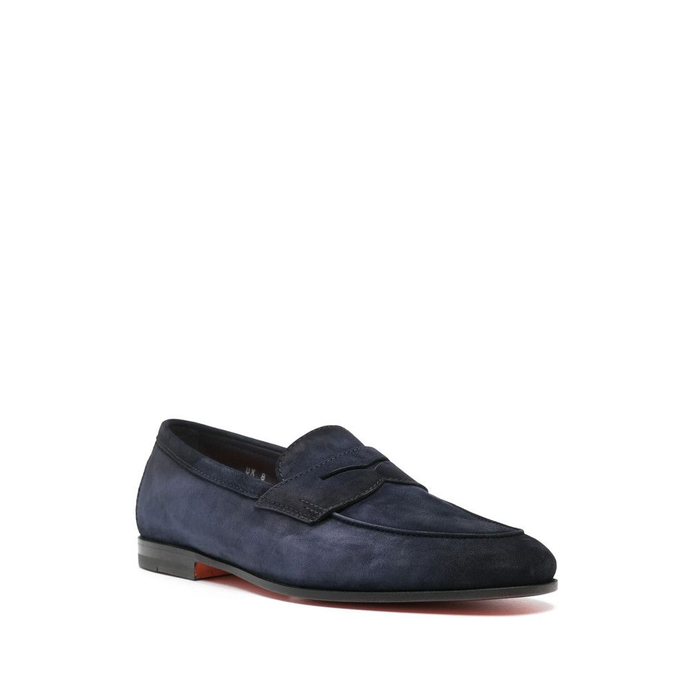 Santoni Santoni BLUE Loafers Size US 9.5 / EU 42-43 - 3 Thumbnail
