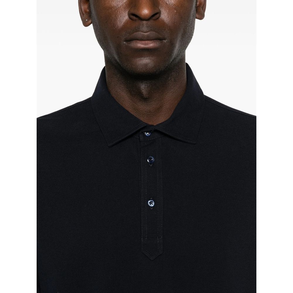 Brunello Cucinelli Brunello Cucinelli BLUE Polo Shirts Size US M / EU 48-50 / 2 - 3 Thumbnail