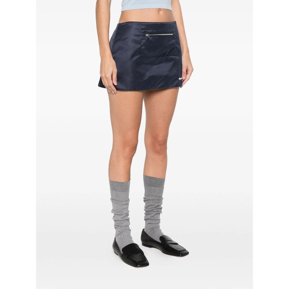 Miu Miu Miu Miu BLUE Skirts - Straight Skirts Size 27" / US 4 / IT 40 - 3 Thumbnail