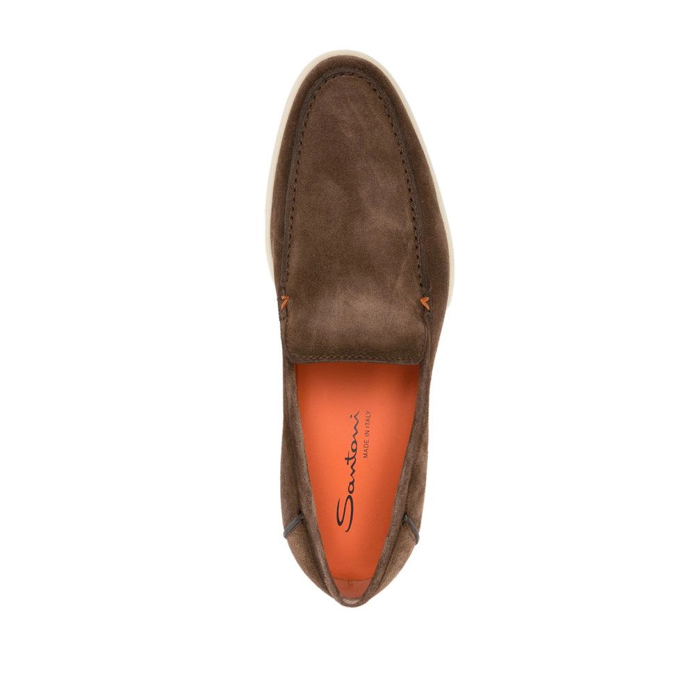 Santoni Santoni BROWN Loafers Size US 12 / EU 45 - 2 Thumbnail
