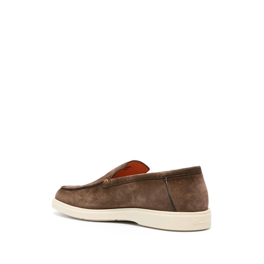 Santoni Santoni BROWN Loafers Size US 12 / EU 45 - 3 Thumbnail