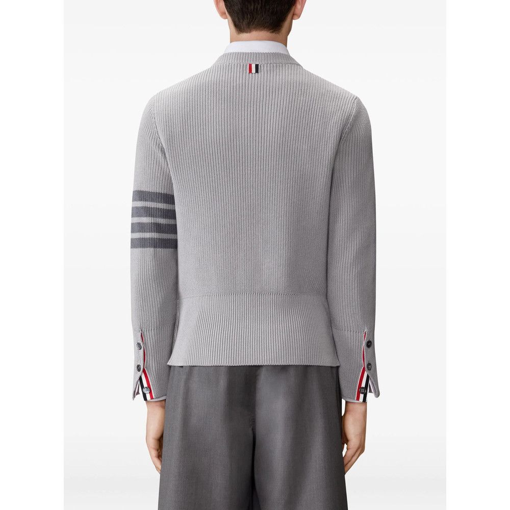 Thom Browne Thom Browne GREY Sweaters & Knitwear - Jumpers Size US L / EU 52-54 / 3 - 3 Thumbnail
