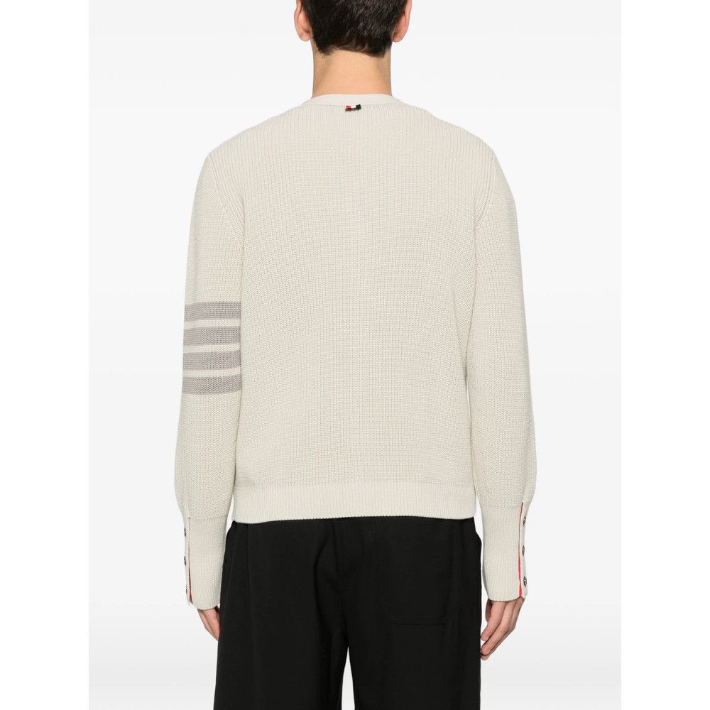 Thom Browne Thom Browne NEUTRALS Sweaters & Knitwear - Cardigans Size US M / EU 48-50 / 2 - 5 Thumbnail