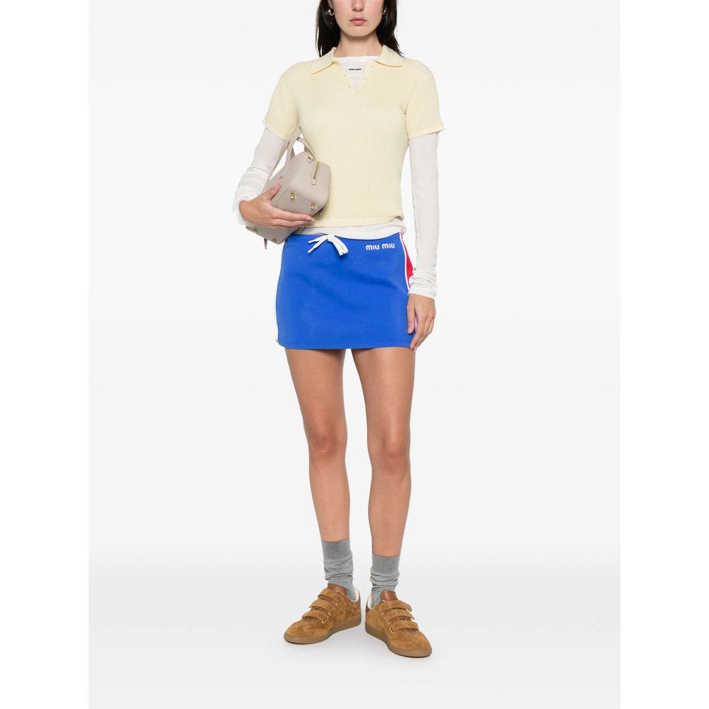 Miu Miu Miu Miu BLUE Skirts - Straight Skirts Size 27" / US 4 / IT 40 - 5 Thumbnail