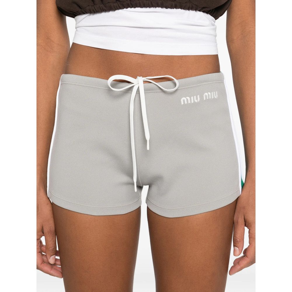 Miu Miu Miu Miu GREY Shorts - Short Shorts Size 27" / US 4 / IT 40 - 4 Thumbnail