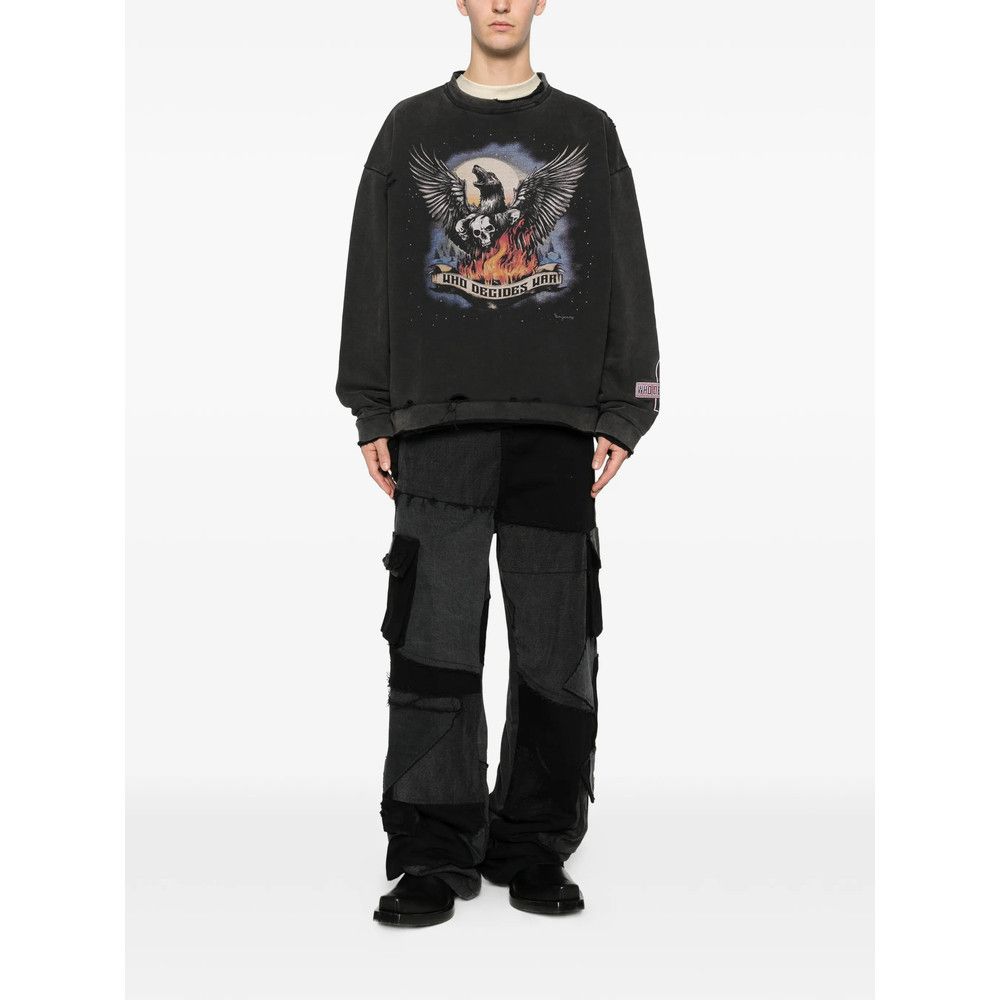 Who Decides War Who Decides War GREY Sweaters & Knitwear - Sweatshirts Size US L / EU 52-54 / 3 - 3 Thumbnail