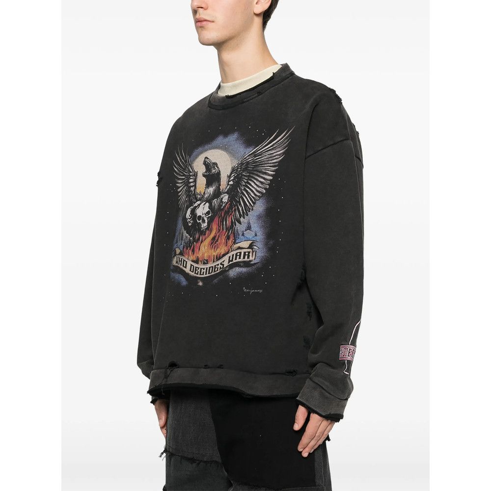 Who Decides War Who Decides War GREY Sweaters & Knitwear - Sweatshirts Size US S / EU 44-46 / 1 - 5 Thumbnail