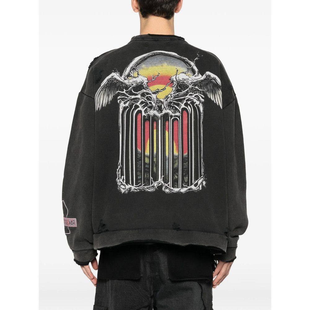 Who Decides War Who Decides War GREY Sweaters & Knitwear - Sweatshirts Size US S / EU 44-46 / 1 - 4 Thumbnail