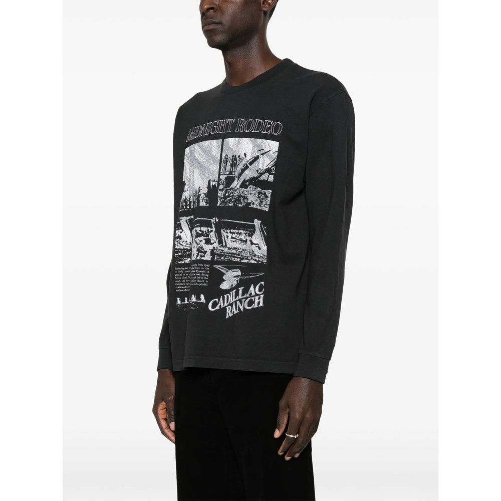 MIDNIGHT RODEO Midnight Rodeo BLACK T-Shirts & Vests - T-Shirts Size US L / EU 52-54 / 3 - 2 Thumbnail
