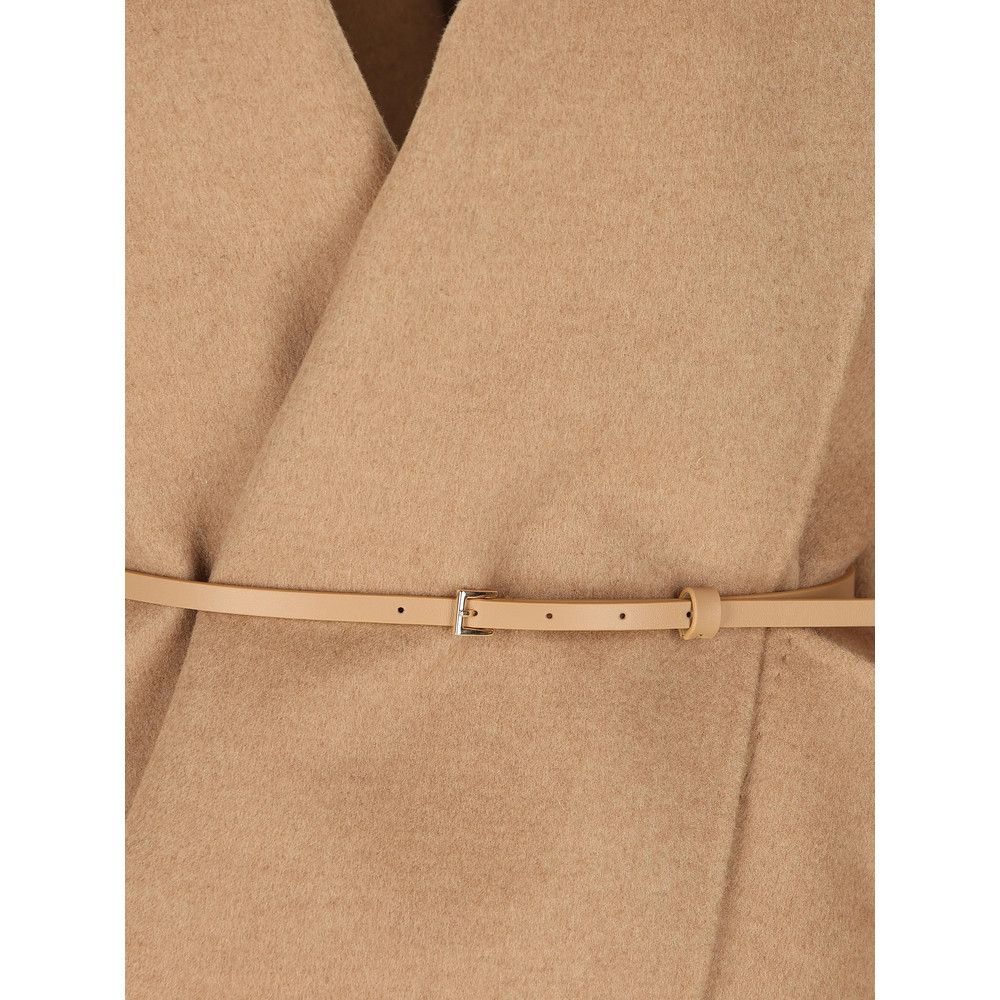 Max Mara Max Mara NEUTRALS Coats - Oversized Coats Size M / US 6-8 / IT 42-44 - 4 Thumbnail