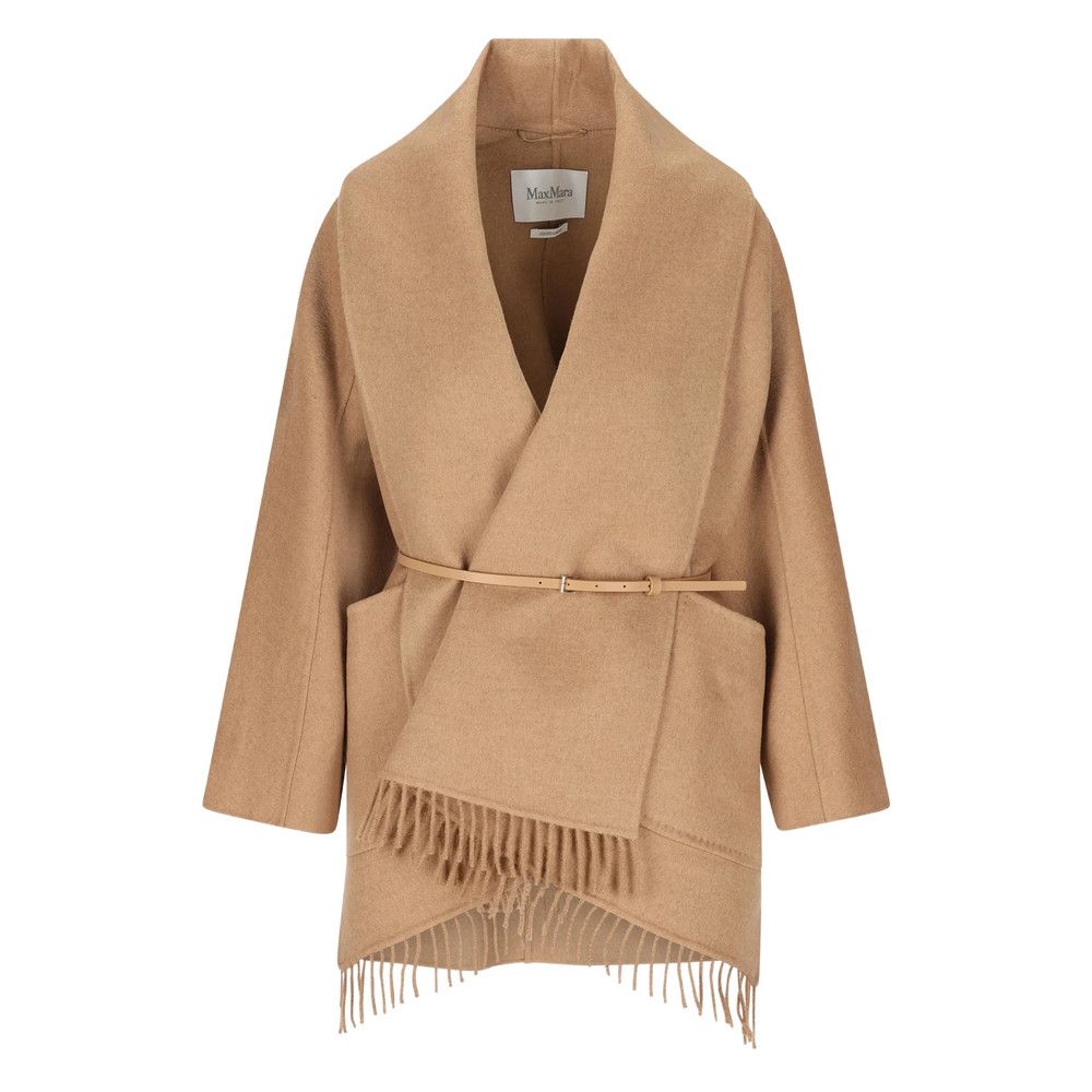 Max Mara Max Mara NEUTRALS Coats - Oversized Coats Size M / US 6-8 / IT 42-44 - 2 Thumbnail