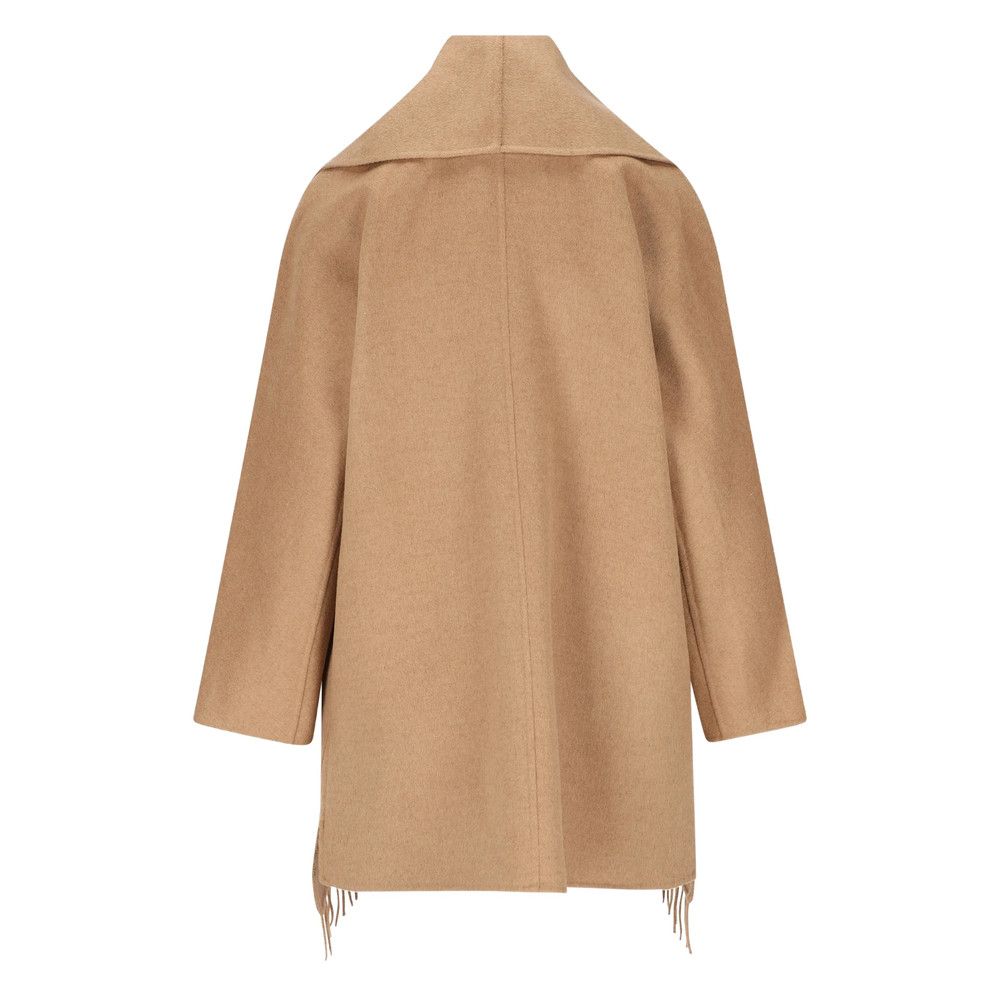 Max Mara Max Mara NEUTRALS Coats - Oversized Coats Size M / US 6-8 / IT 42-44 - 3 Thumbnail