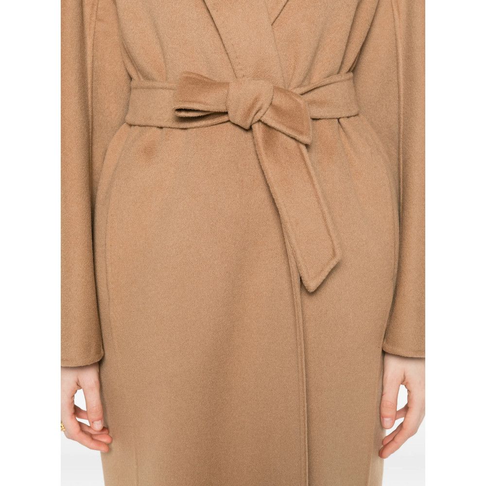 Max Mara Max Mara BROWN Coats - Single Breasted Coats Size XS / US 0-2 / IT 36-38 - 5 Thumbnail