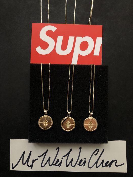 Supreme 18SS UNDERCOVER/Public Enemy 14K Gold Pendant | Grailed