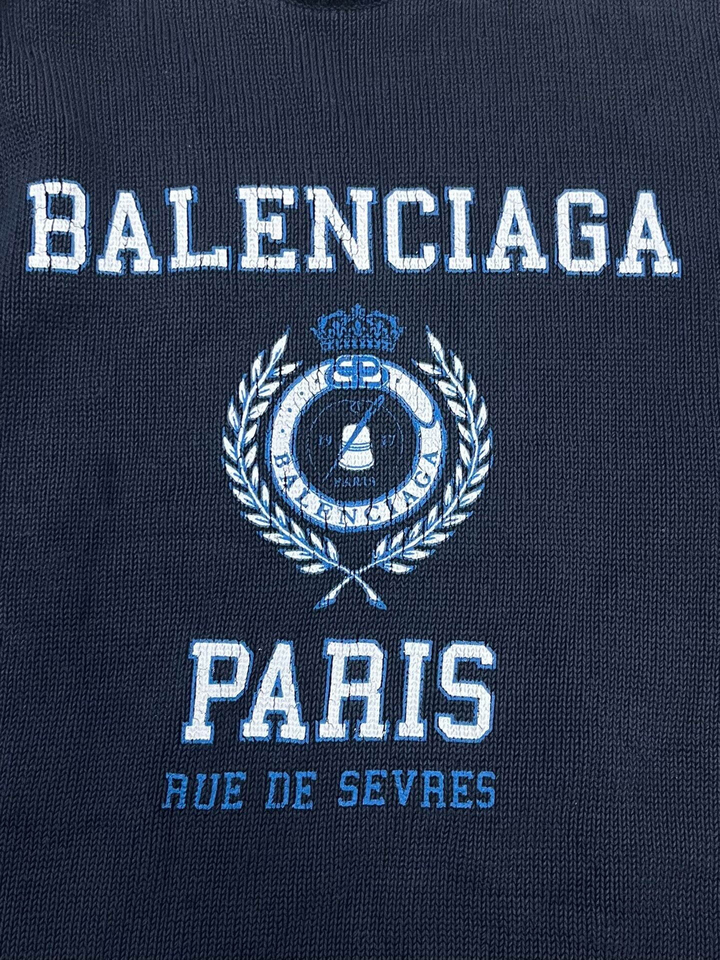 Balenciaga Balenciaga SS22 Logo Crewneck Sweater Size US S / EU 44-46 / 1 - 3 Thumbnail