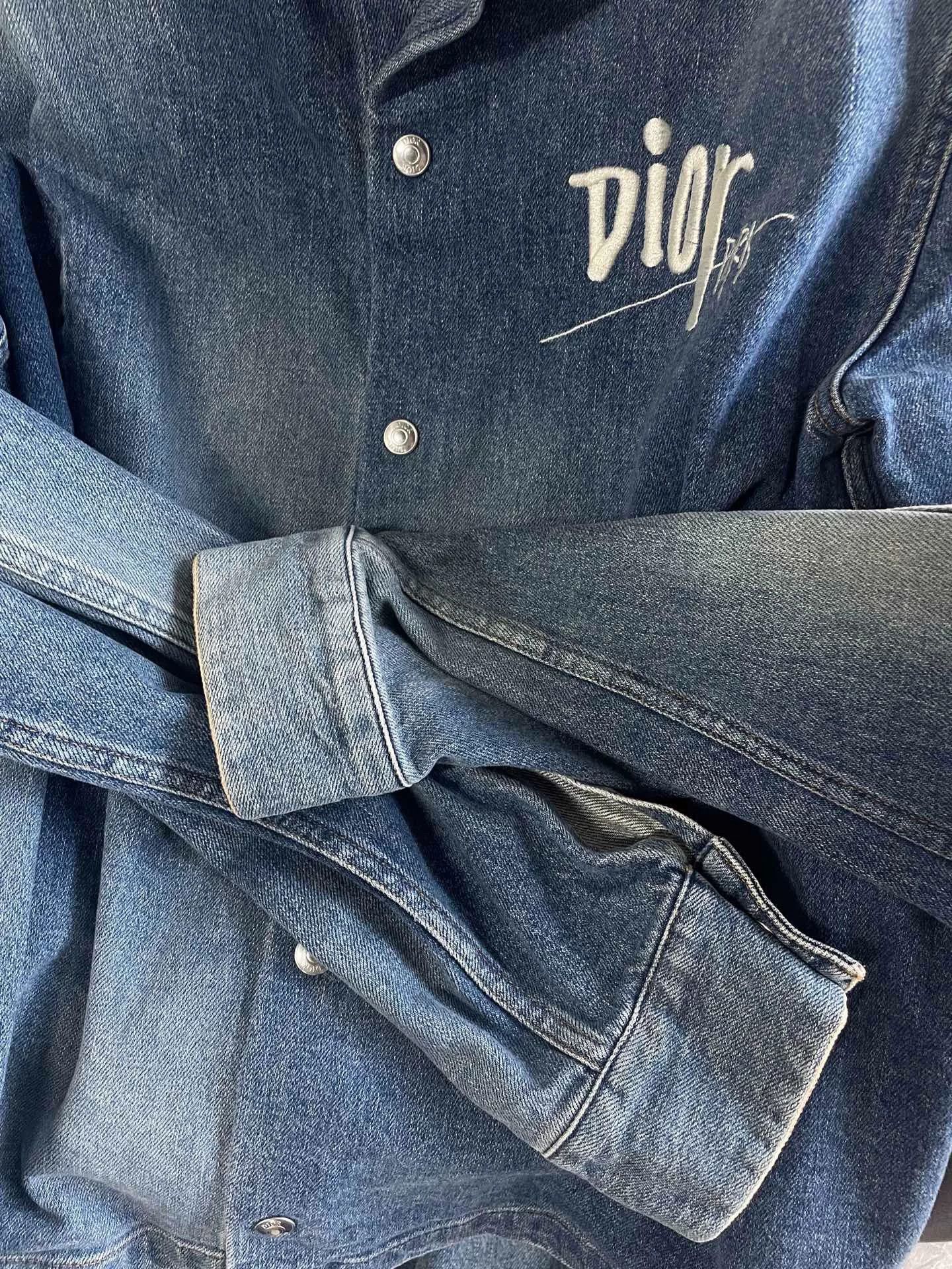 Dior Dior Denim Jacket Size US S / EU 44-46 / 1 - 4 Thumbnail